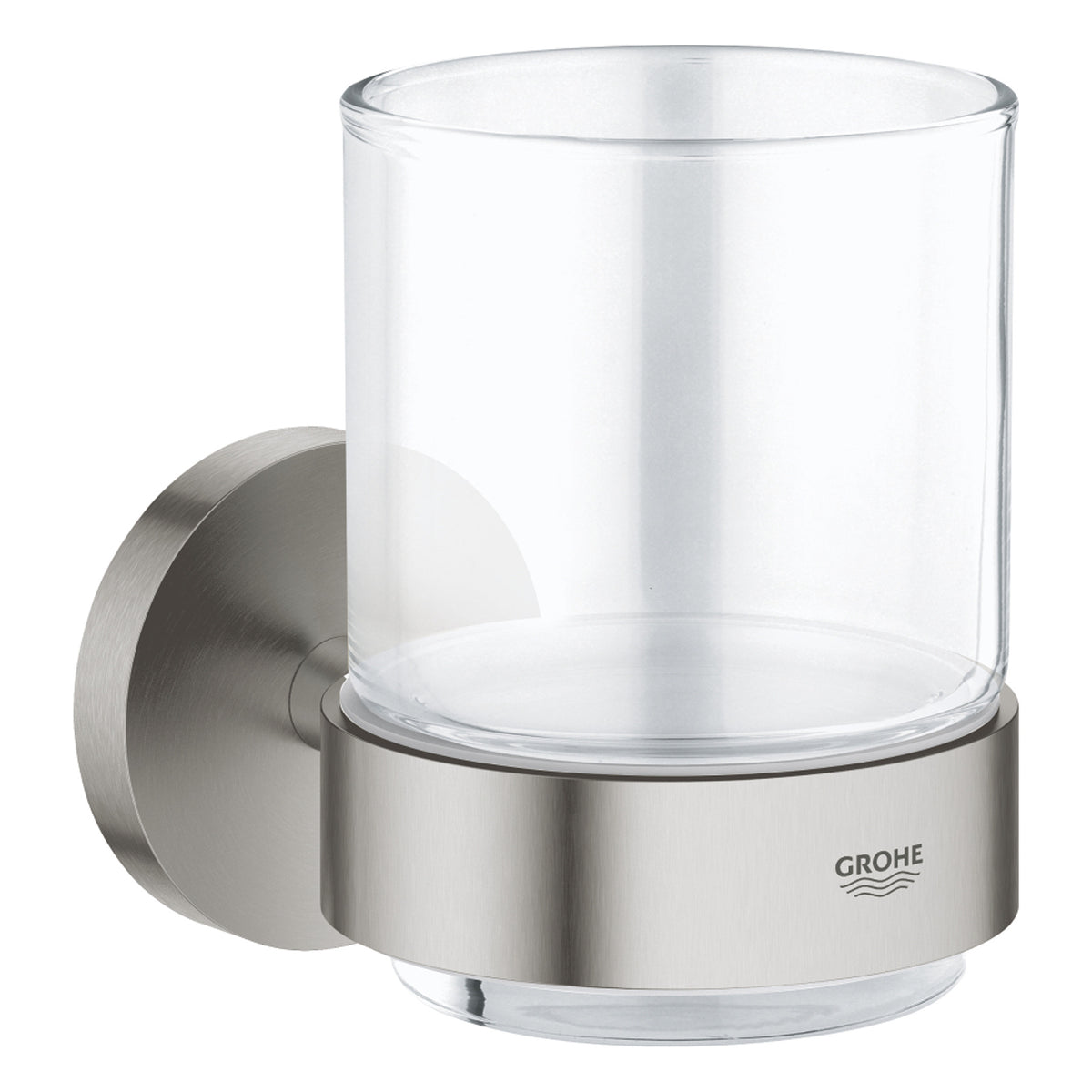 Grohe Essentials Cam Diş Fırçalığı, Paslanmaz Çelik - Ürün Görseli