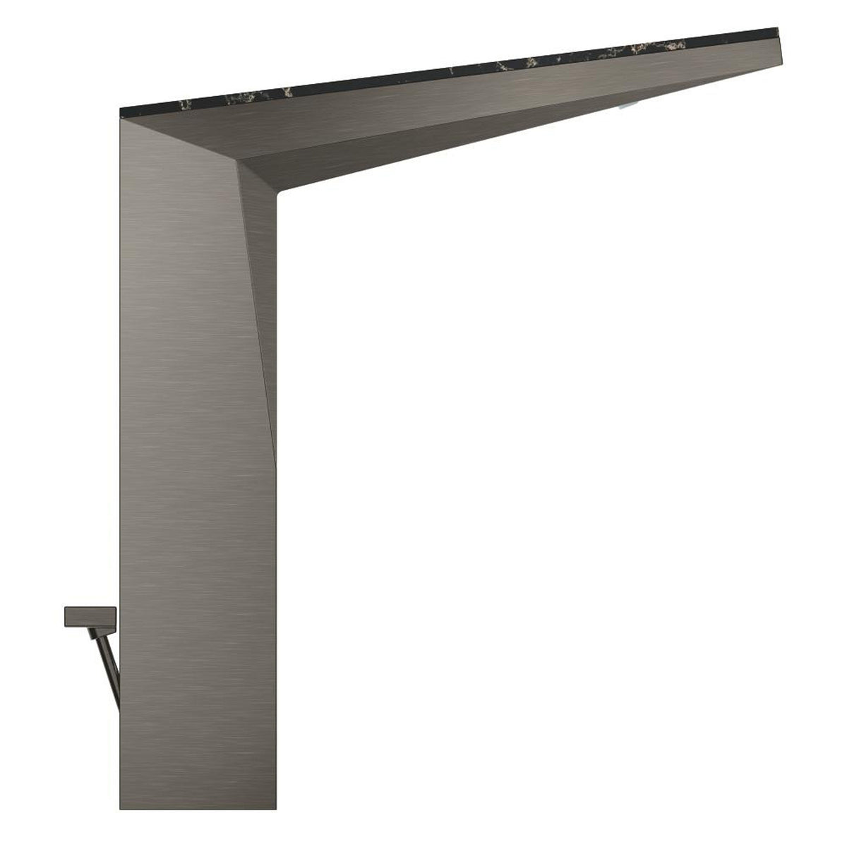 Grohe Allure Brilliant Private Collection L-Boy Sifon Kumandalı Yüksek Lavabo Bataryası, Fırçalı Sert Grafit - Ürün Görseli