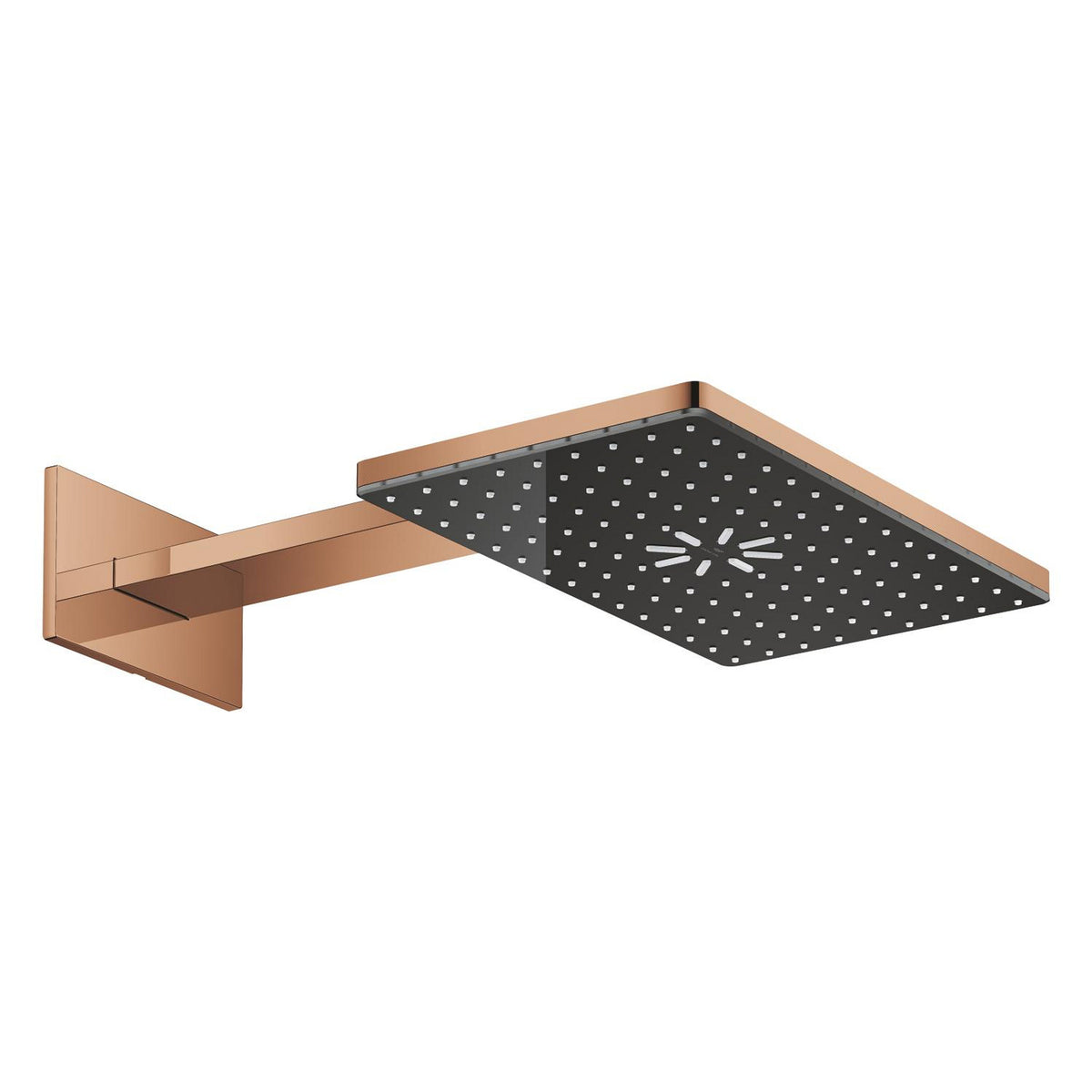 Grohe Rainshower Aqua Dikdörtgen Tepe Duşu Seti, 40x23 cm, 2 Akışlı, Bakır - Ürün Görseli