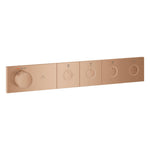 Grohe Grohtherm Aqua Tiles SmartControl Termostatik Ankastre Banyo Bataryası, 4 Çıkışlı, Fırçalı Bakır (Sıva Üstü Grubu) - Ürün Görseli