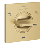 Grohe Allure 3 Yönlü Yönlendirici (Sıva Üstü Grubu), Fırçalı Altın - Ürün Görseli