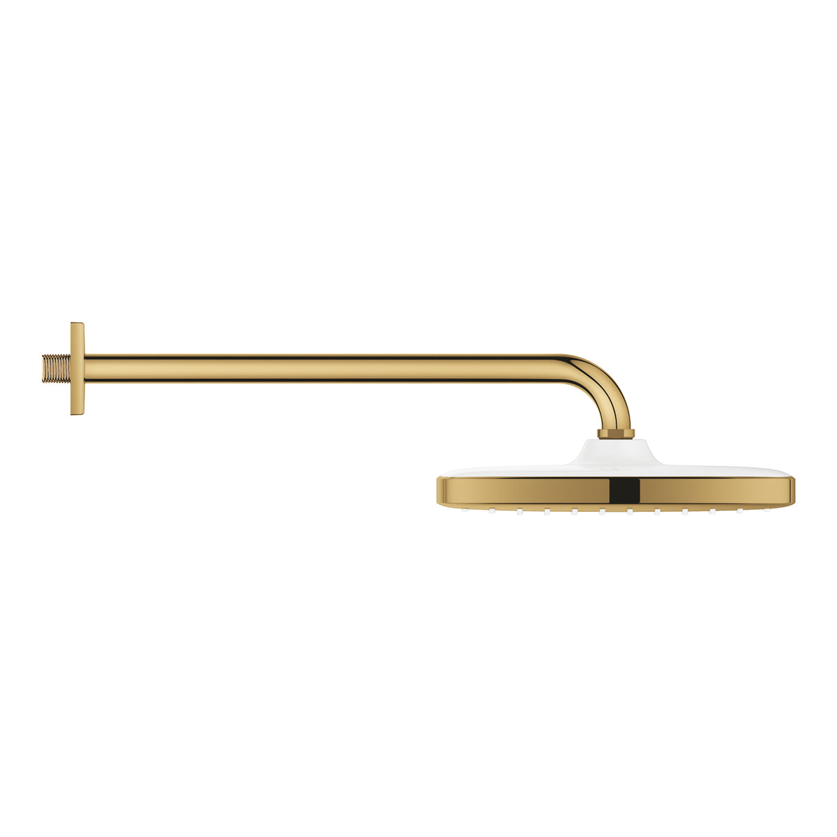Grohe Tempesta 250 Kare Tepe Duşu Tek Akışlı, 25 cm (Duvardan Dirsek Dahil), Altın - Ürün Görseli
