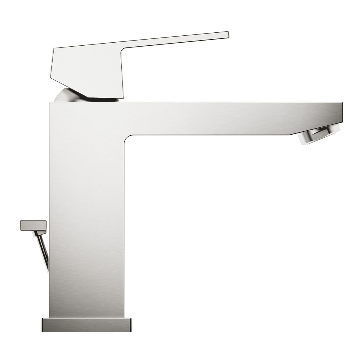 Grohe Eurocube Lavabo Bataryası, Sifon Kumandalı, Paslanmaz Çelik - Ürün Görseli