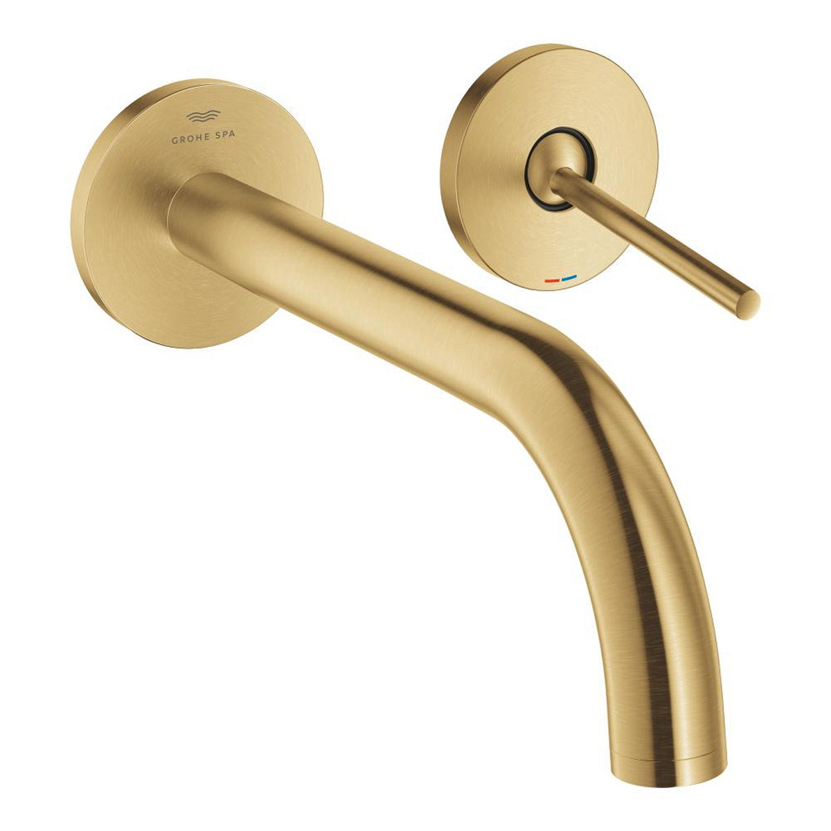 Grohe Atrio 2 Delikli Ankastre Lavabo Bataryası, (Sıva Üstü Grubu), Fırçalı Altın - Ürün Görseli