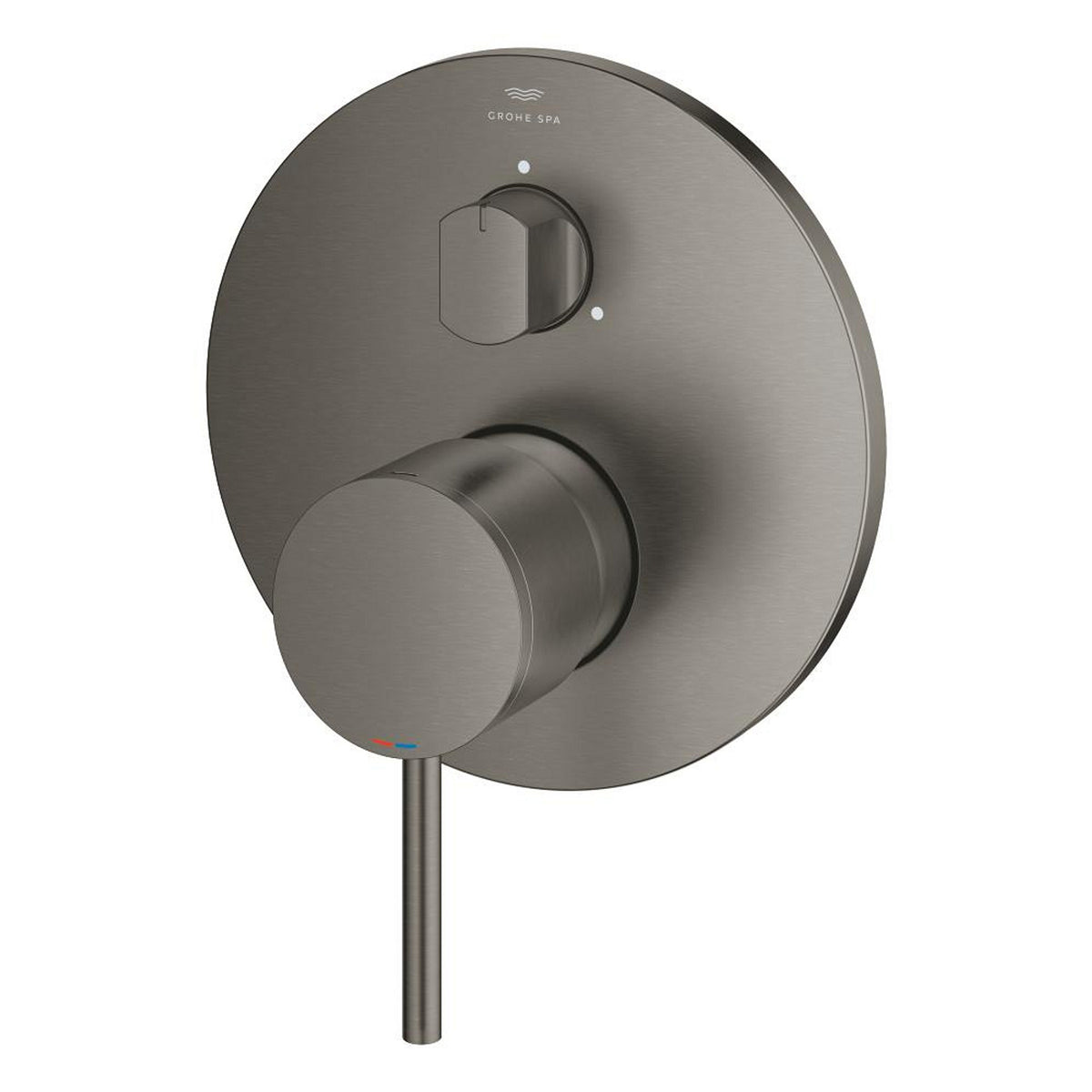 Grohe Atrio Ankastre Banyo/Duş Bataryası (Sıva Üstü Grubu), 3 Yollu, Fırçalı Sert Grafit - Ürün Görseli