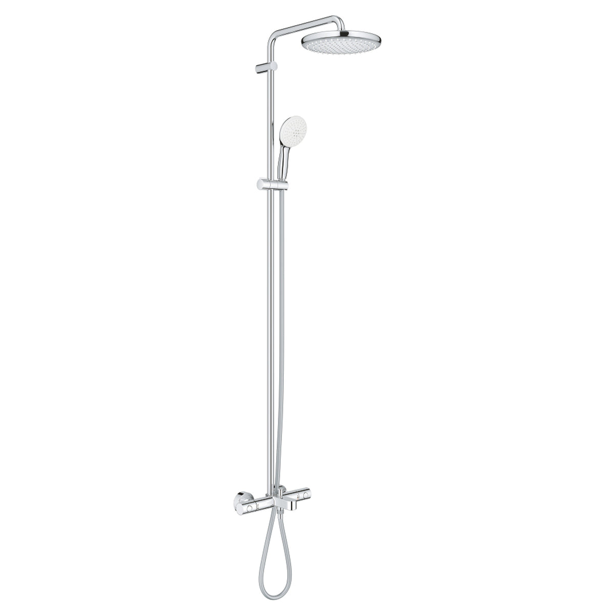 Grohe Tempesta System 250 Duvara Monte Termostatik Banyo Bataryalı Duş Kolonu - Ürün Görseli