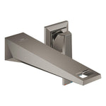 Grohe Allure Brilliant Private Collection 2 Delikli Duvardan Ankastre Lavabo Bataryası M-Boy (Sıva Üstü Grubu), Fırçalı Sert Grafit - Ürün Görseli