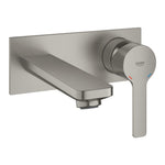 Grohe Lineare İki Delikli Ankastre Lavabo Bataryası (Sıva Üstü Grubu), Paslanmaz Çelik - Ürün Görseli