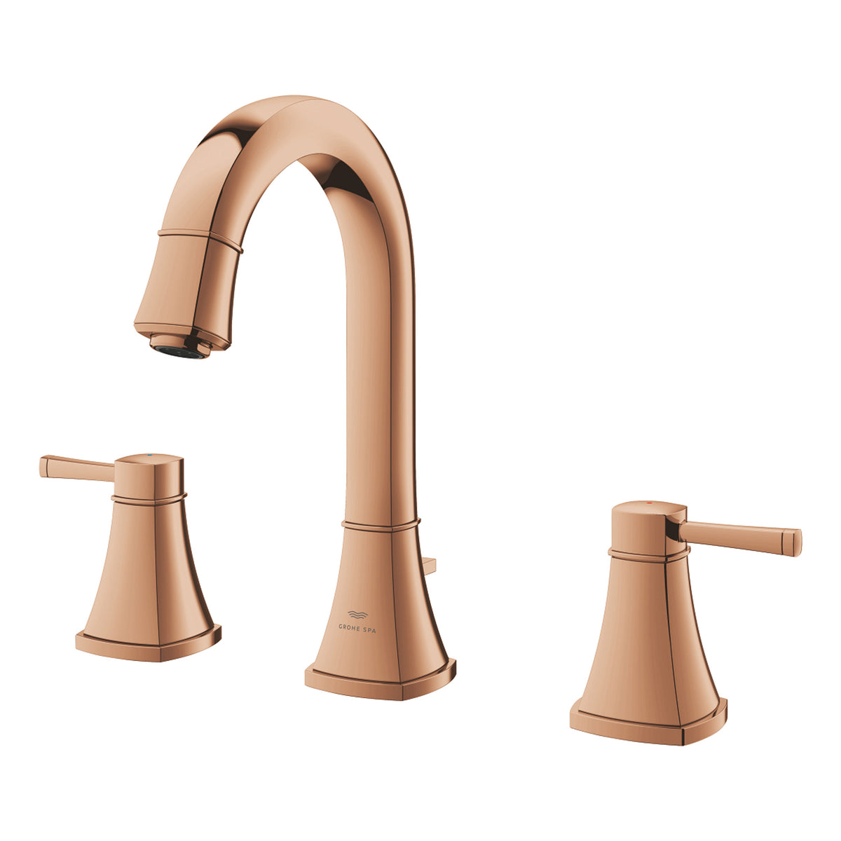 Grohe Grandera 3 Delikli Lavabo Bataryası, Sifon Kumandalı, Bakır - Ürün Görseli