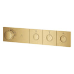 Grohe Grohtherm Aqua Tiles SmartControl Termostatik Ankastre Banyo Bataryası, 3 Çıkışlı, Altın (Sıva Üstü Grubu) - Ürün Görseli