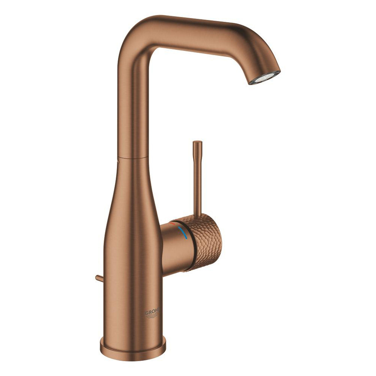 Grohe Essence Yüksek Lavabo Bataryası, Sifon Kumandalı, İşlenmiş Fırçalı Bakır - Ürün Görseli