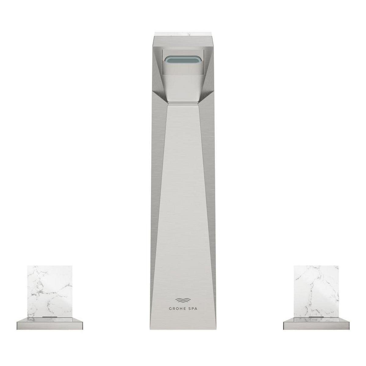 Grohe Allure Brilliant Private Collection L-Boy, 3 Delikli Lavabodan Ankastre Lavabo Bataryası, Sifon Kumandalı, Paslanmaz Çelik - Ürün Görseli