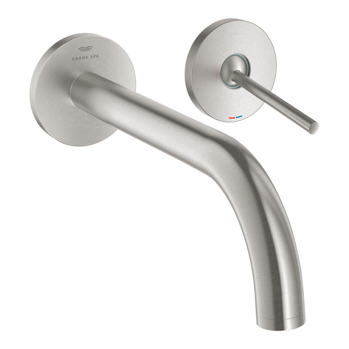 Grohe Atrio 2 Delikli Ankastre Lavabo Bataryası, (Sıva Üstü Grubu), Paslanmaz Çelik - Ürün Görseli