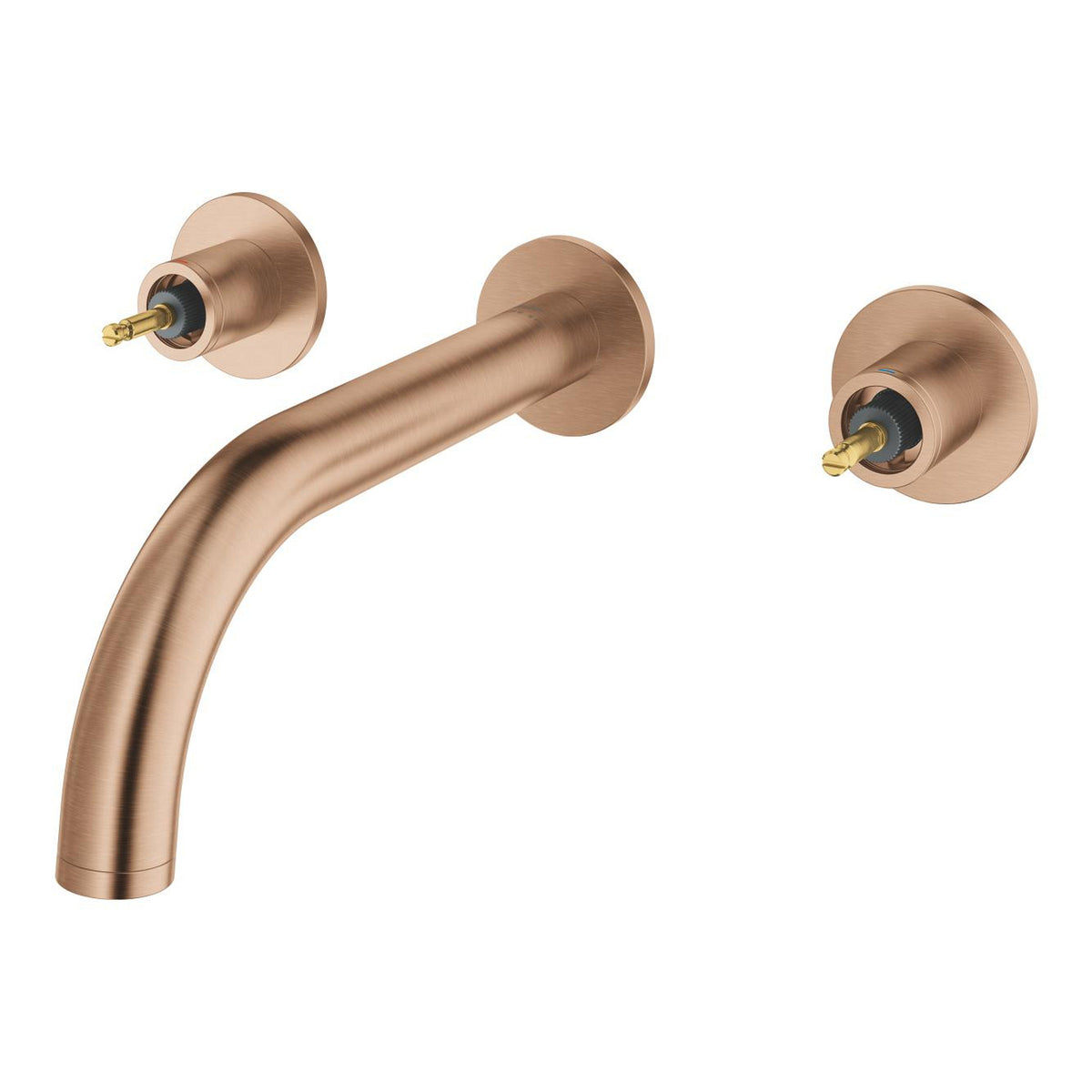 Grohe Atrio Private Collection 3 Delikli Ankastre Lavabo Bataryası (Sıva Üstü Grubu) Fırçalı Bakır - Ürün Görseli