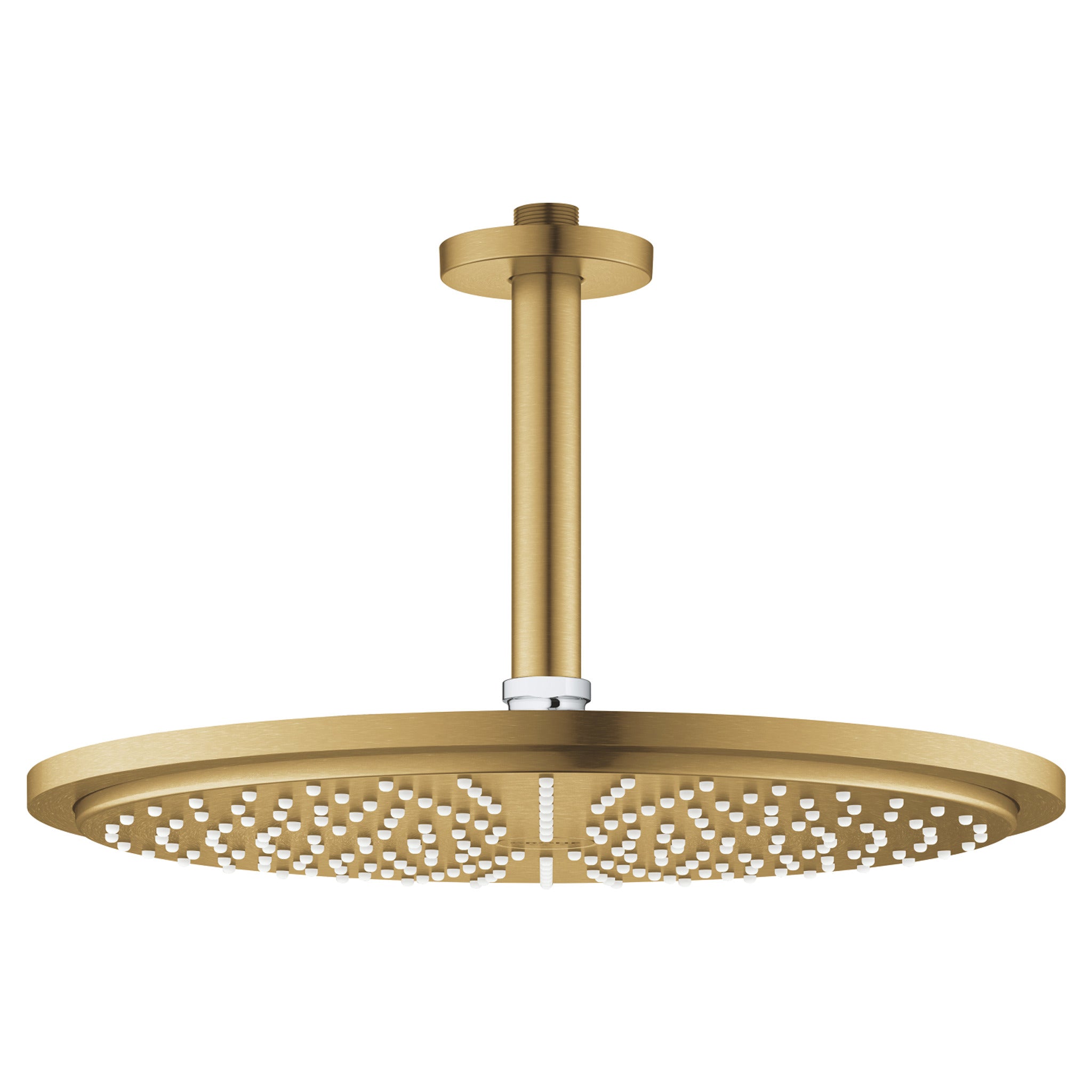 Grohe Rainshower Cosmopolitan 310 Tepe Duşu Seti 31 cm, Fırçalı Altın - Ürün Görseli