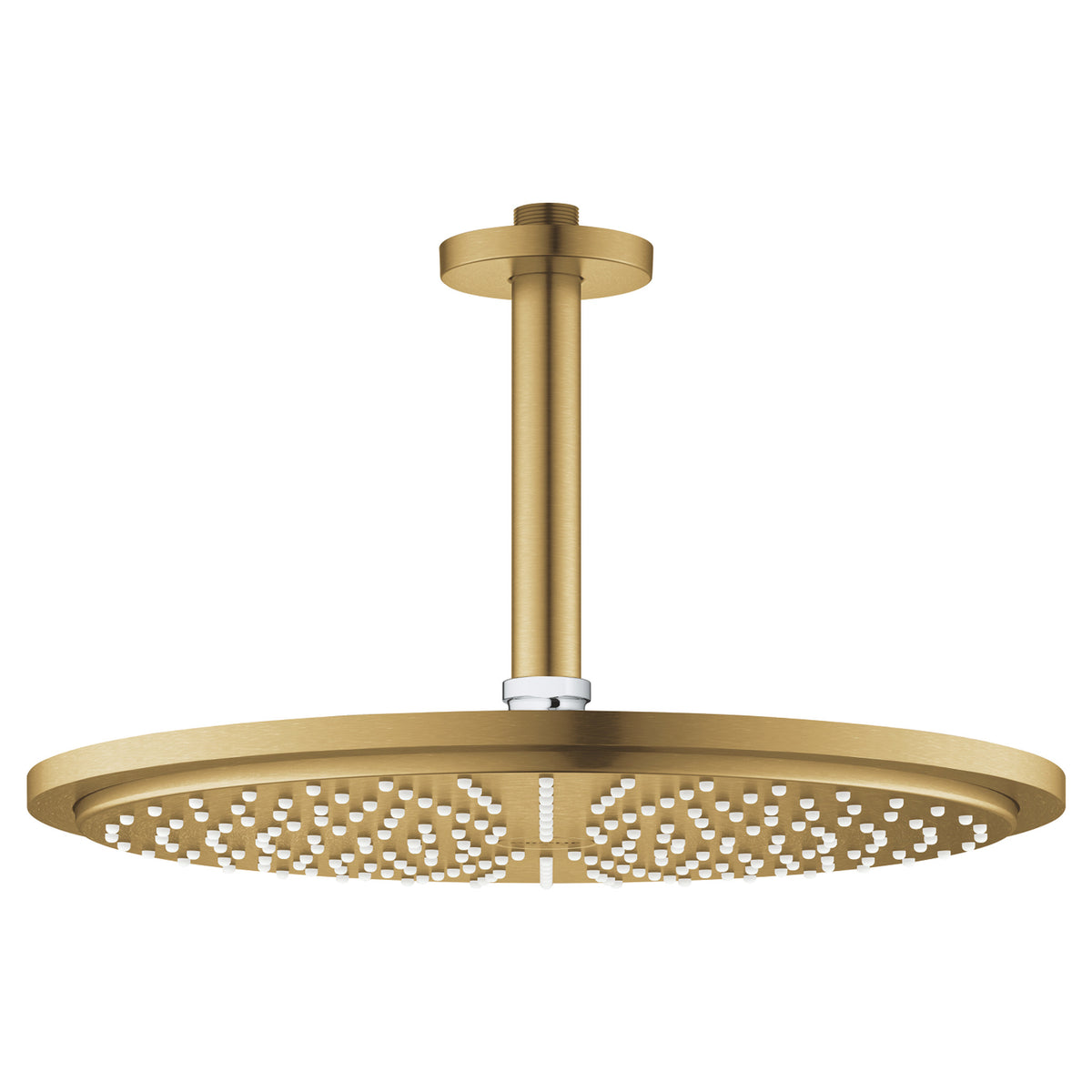 Grohe Rainshower Cosmopolitan 310 Tepe Duşu Seti 31 cm, Fırçalı Altın - Ürün Görseli