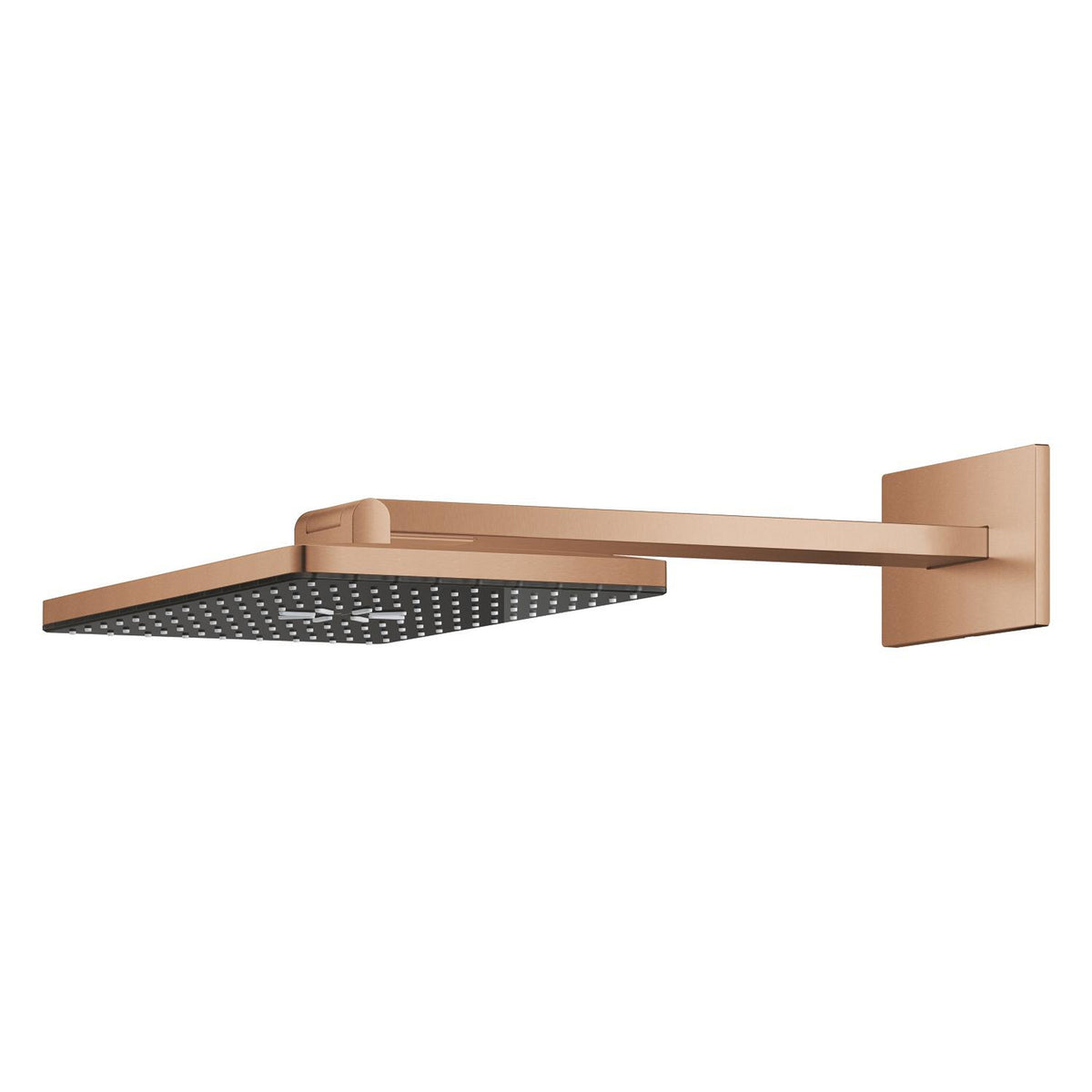 Grohe Rainshower Aqua Dikdörtgen Tepe Duşu Seti, 40x23 cm, 2 Akışlı, Fırçalı Bakır - Ürün Görseli