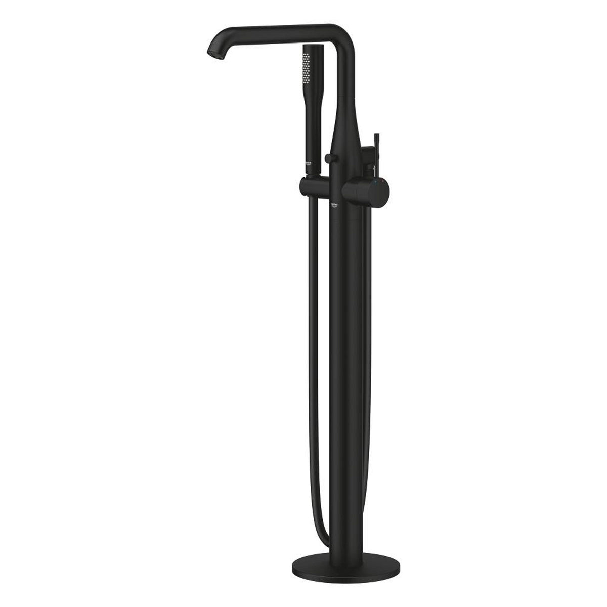 Grohe Essence Yerden Küvet Bataryası (Sıva Üstü Grubu), Hayalet Siyah - Ürün Görseli