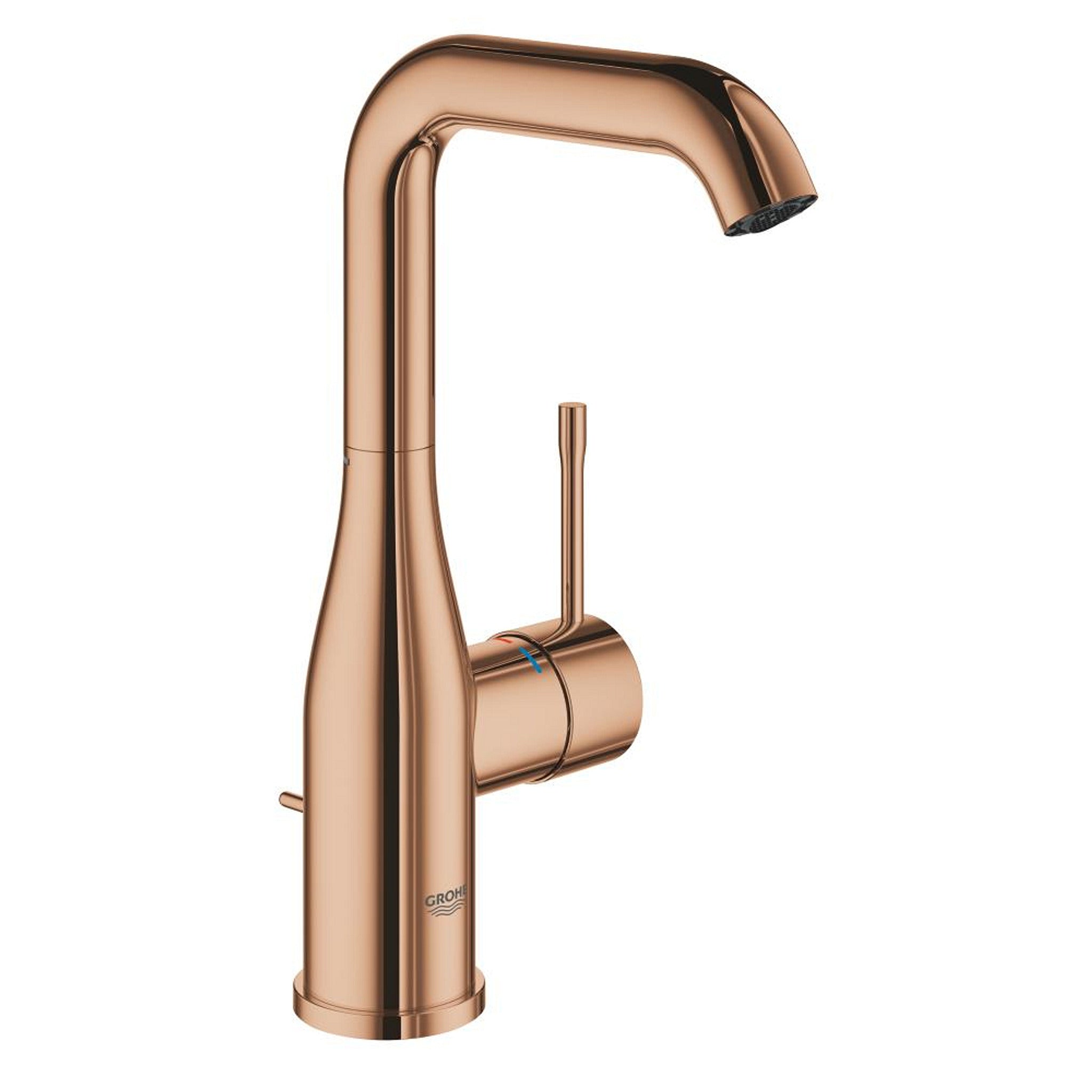 Grohe Essence New Yüksek Lavabo Bataryası, Sifon Kumandalı, Bakır - Ürün Görseli