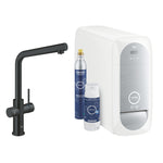Grohe Blue Home Arıtmalı İçme Suyu ve Soda Yapan Eviye Bataryası, Kadife Siyah - Ürün Görseli