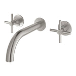 Grohe Atrio 3 Delikli Duvardan Ankastre Lavabo Bataryası (Sıva Üstü Grubu), Paslanmaz Çelik - Ürün Görseli