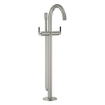 Grohe Atrio Private Collection Tek Yerden Küvet Bataryası (Sıva Üstü Grubu), Saten Çelik - Ürün Görseli
