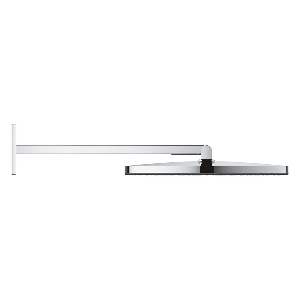 Grohe Rainshower Aqua Yuvarlak Tepe Duşu Seti, 36 cm, 2 Akışlı, Siyah-Krom - Ürün Görseli