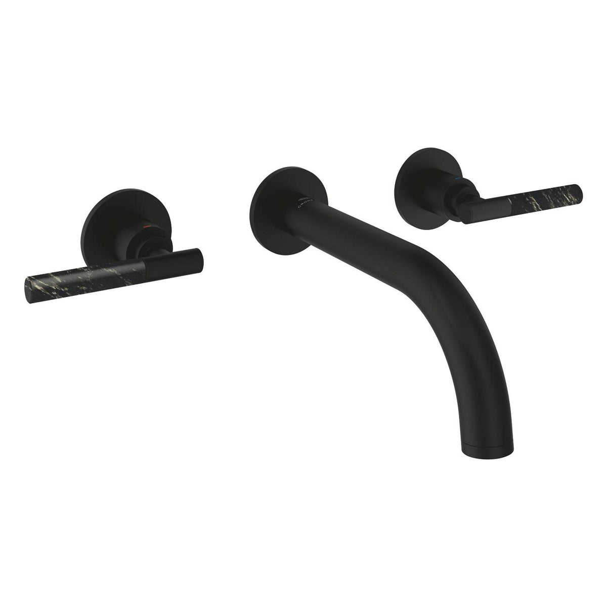 Grohe Atrio Private Collection 3 Delikli Ankastre Lavabo Bataryası (Sıva Üstü Grubu) Hayalet Siyah - Ürün Görseli