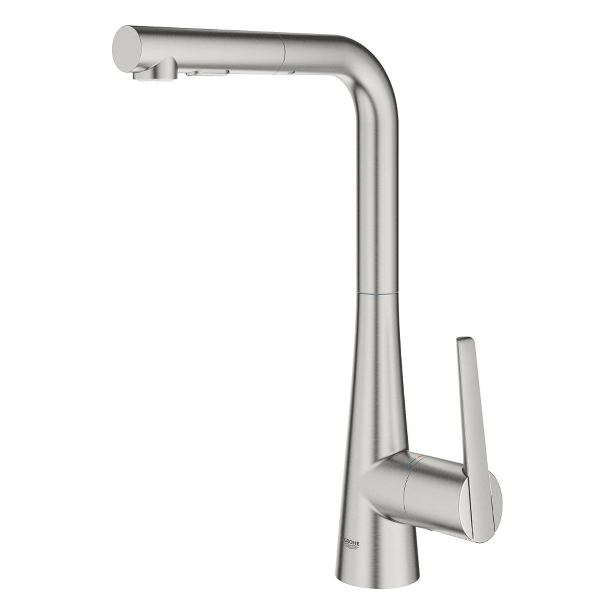Grohe Zedra Spiralli Eviye Bataryası, Paslanmaz Çelik - Ürün Görseli