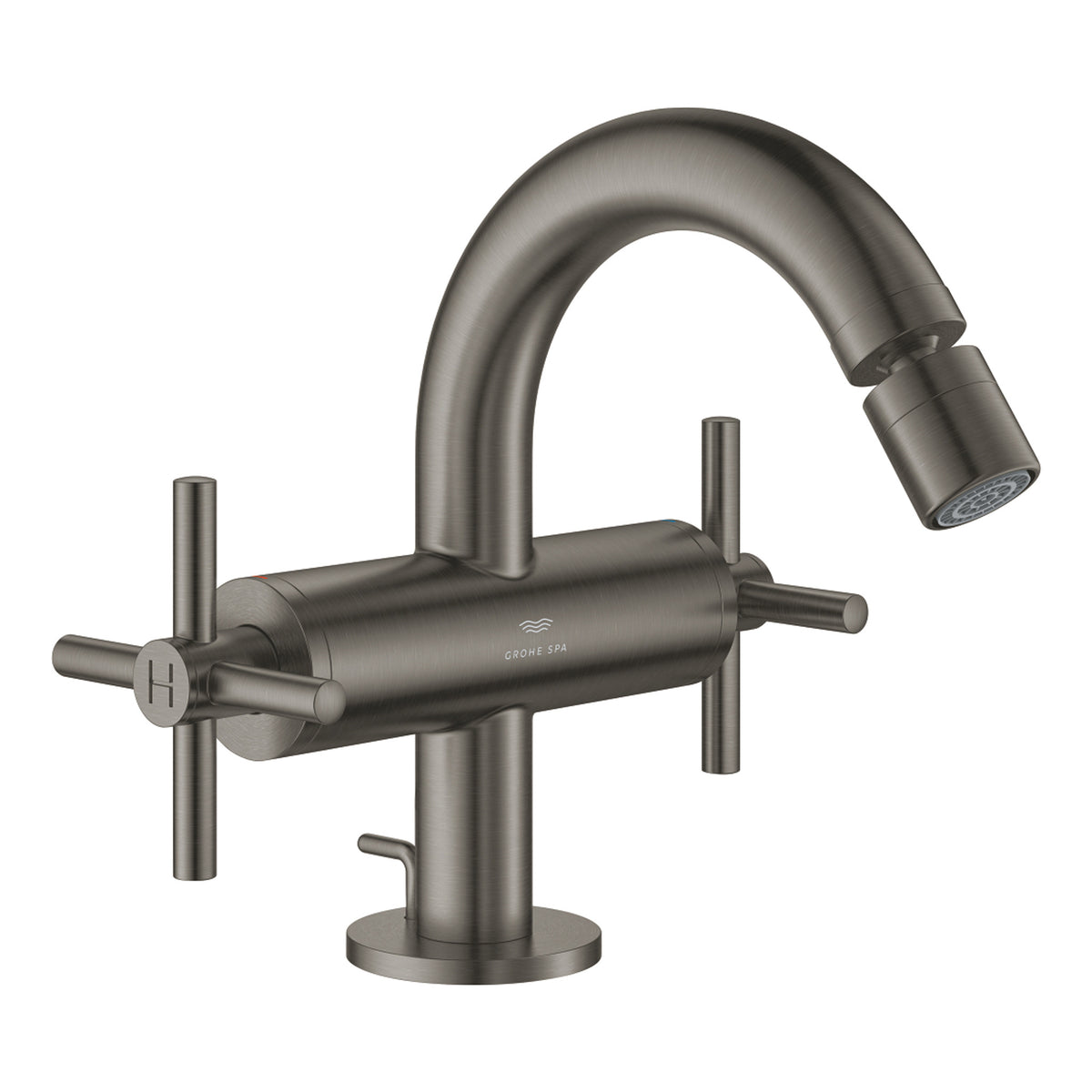 Grohe Atrio Sifon Kumandalı Bide Bataryası (M-Boy), Fırçalı Sert Grafit - Ürün Görseli