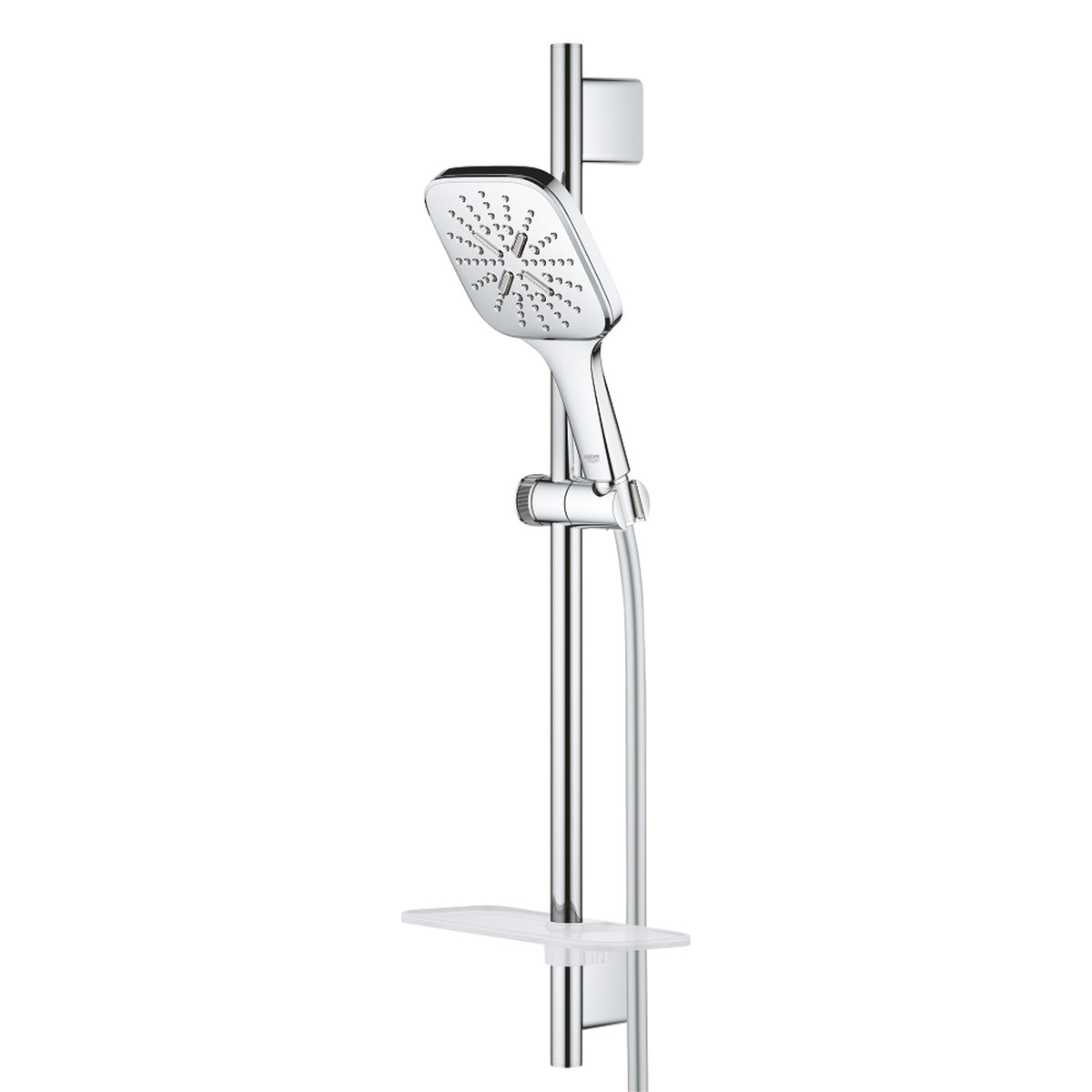 Grohe RainShower SmartActive 130 Cube Sürgülü Duş Seti, 3 Fonksiyonlu - Ürün Görseli