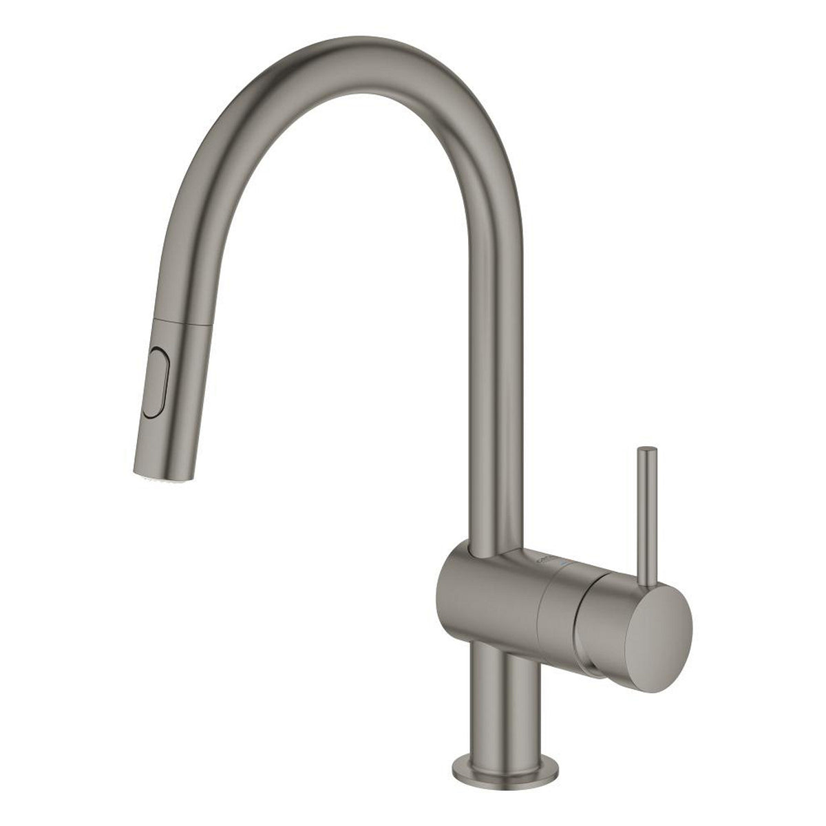 Grohe Minta Spiralli Eviye Bataryası, Fırçalı Sert Grafit - Ürün Görseli