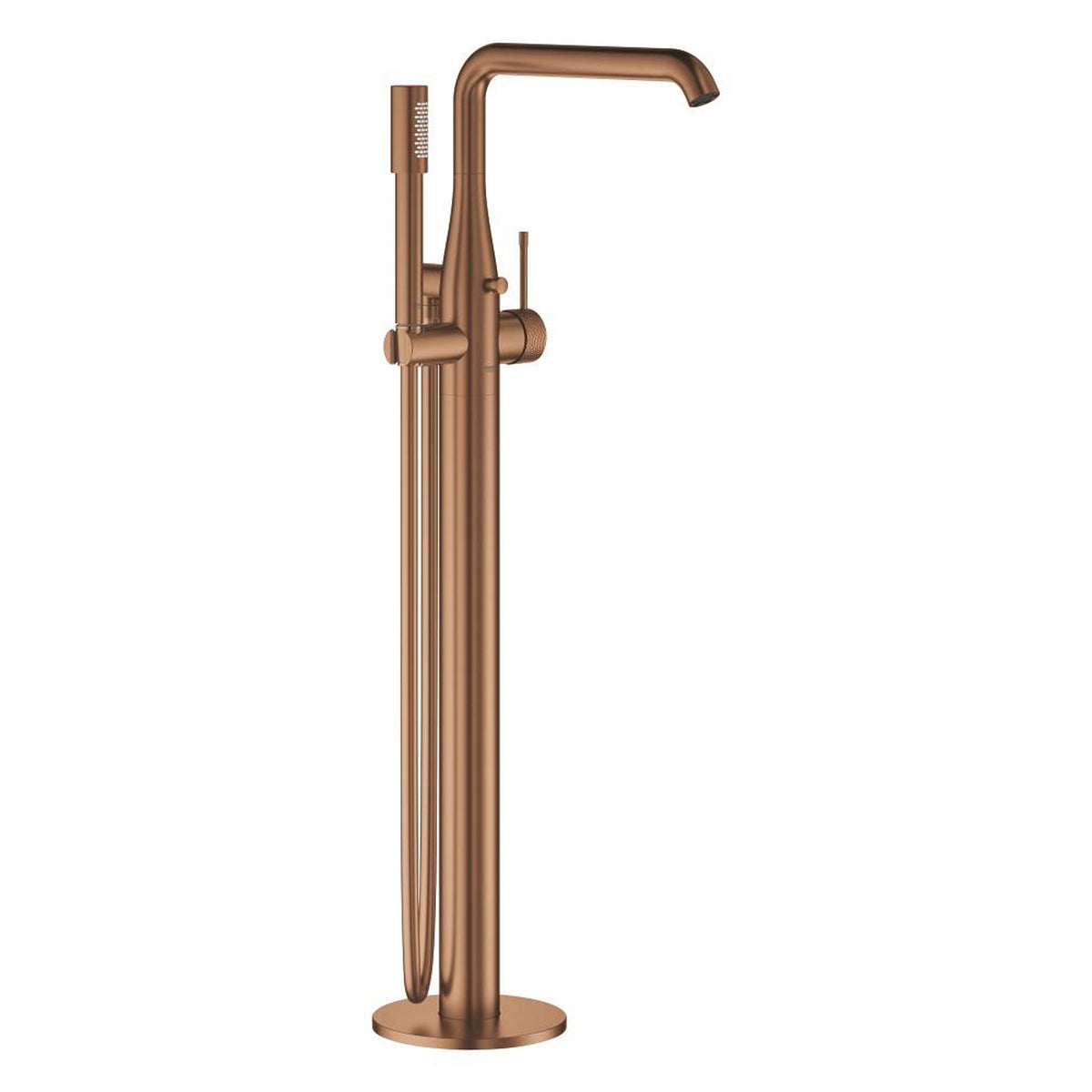 Grohe Essence Yerden Küvet Bataryası (Sıva Üstü Grubu), İşlenmiş Fırçalı Bakır - Ürün Görseli