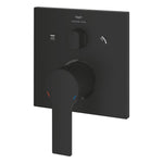 Grohe Allure Ankastre Banyo Bataryası (3 Yollu, Sıva Üstü Grubu), Hayalet Siyah - Ürün Görseli