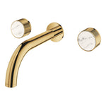 Grohe Atrio Private Collection 3 Delikli Ankastre Lavabo Bataryası (Sıva Üstü Grubu) Altın - Ürün Görseli