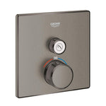 Grohe Grohtherm SmartControl Ankastre Termostatik Duş Bataryası, Fırçalı Sert Grafit - Ürün Görseli