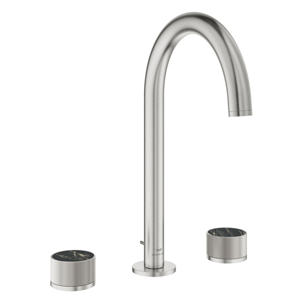 Grohe Atrio Private Collection 3 Delikli Ankastre Lavabo Bataryası, Sifon Kumandalı (L-Boy), Paslanmaz Çelik - Ürün Görseli