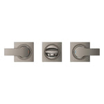 Grohe Allure 3 Delikli Ankastre Lavabo Bataryası (Sıva Üstü Grubu), Fırçalı Sert Grafit - Ürün Görseli
