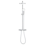 Grohe Tempesta System 250 Duvara Monte Termostatik Bataryalı Duş Kolonu, Krom-Beyaz - Ürün Görseli