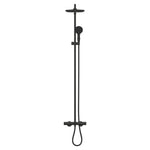 Grohe Tempesta System 250 Duvara Monte Termostatik Banyo Bataryalı Duş Kolonu, Mat Siyah - Ürün Görseli