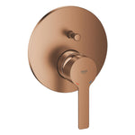 Grohe Lineare Ankastre Banyo/Duş Bataryası (Sıva Üstü Grubu), 2 Yollu, Fırçalı Bakır - Ürün Görseli
