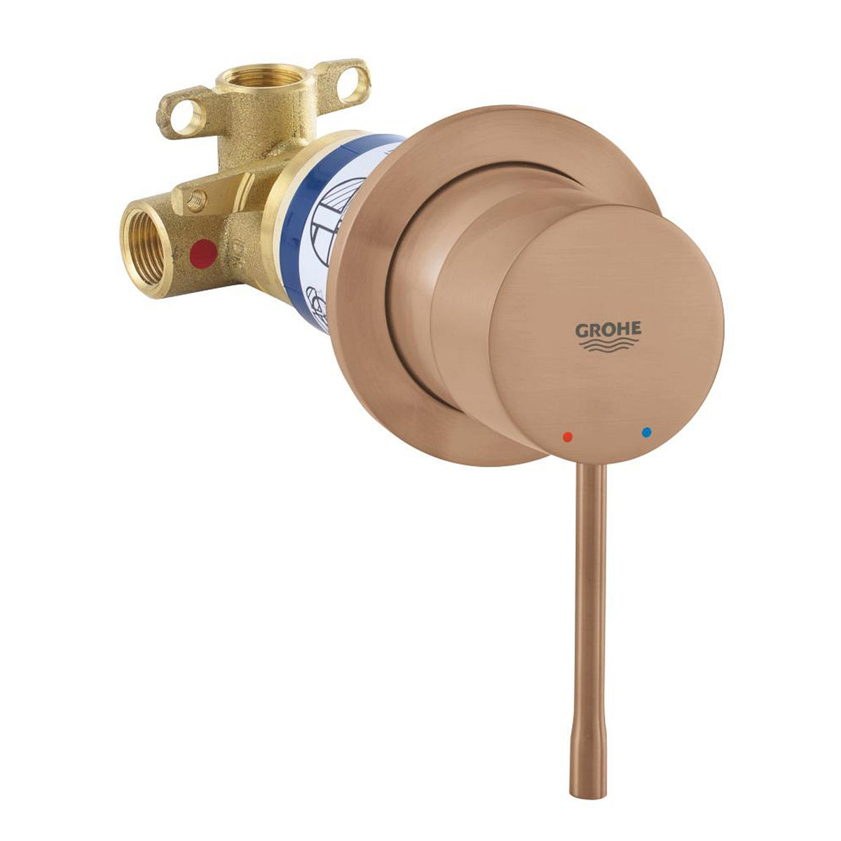 Grohe Essence Ankastre Duş Bataryası, Fırçalı Bakır - Ürün Görseli