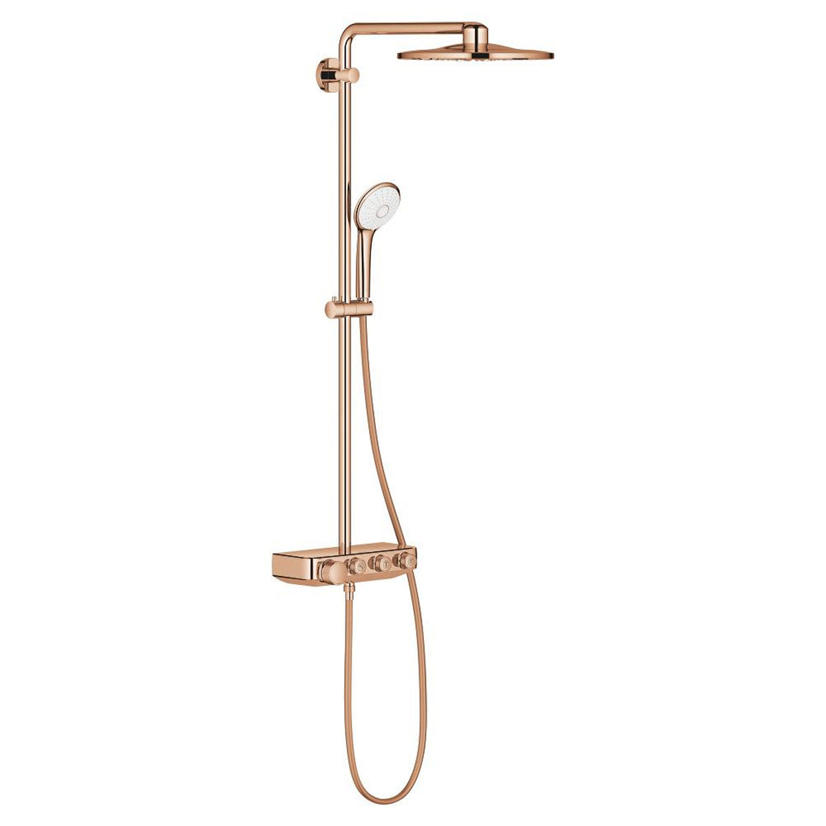 Grohe Euphoria SmartControl 310 Duo Duş Sistemi, Duvara Monte, Termostatik Bataryalı Duş Kolonu, Bakır - Ürün Görseli