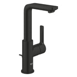 Grohe Lineare Yüksek Lavabo Bataryası, Sifon Kumandalı, Mat Siyah - Ürün Görseli