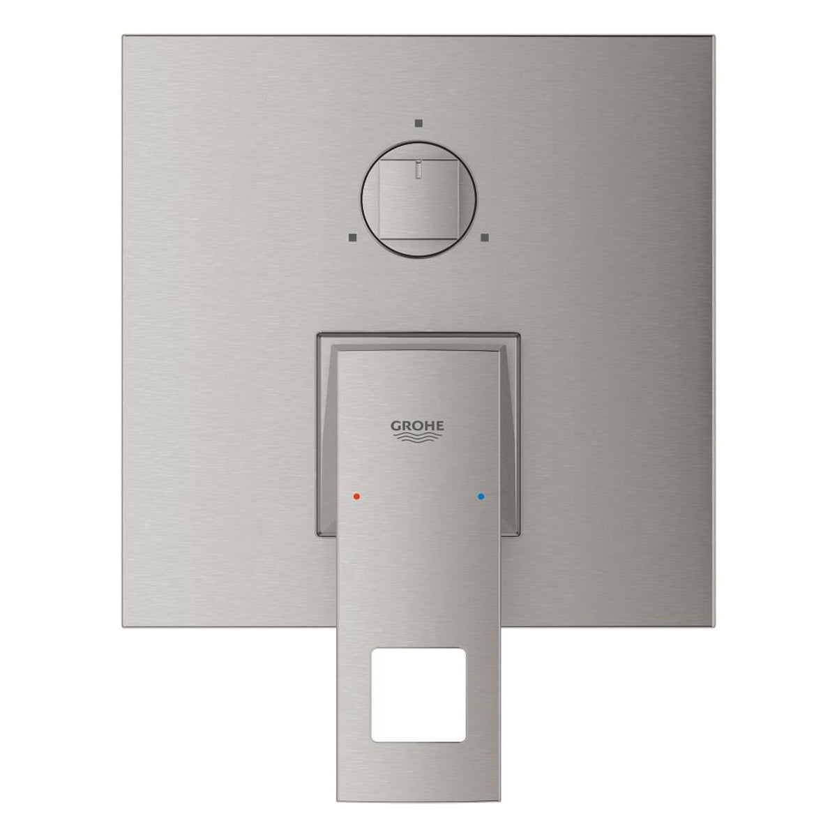 Grohe Eurocube Ankastre Banyo Bataryası (3 Yollu, Sıva Üstü Grubu), Paslanmaz Çelik - Ürün Görseli
