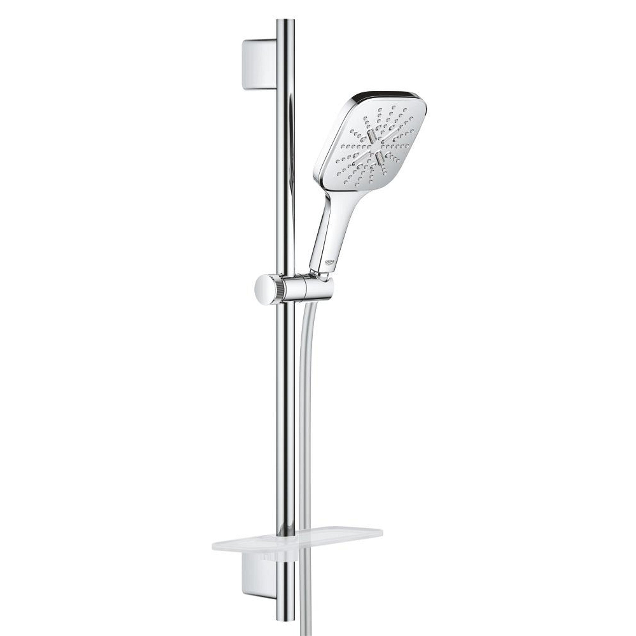 Grohe RainShower SmartActive 130 Cube Sürgülü Duş Seti, 3 Fonksiyonlu - Ürün Görseli
