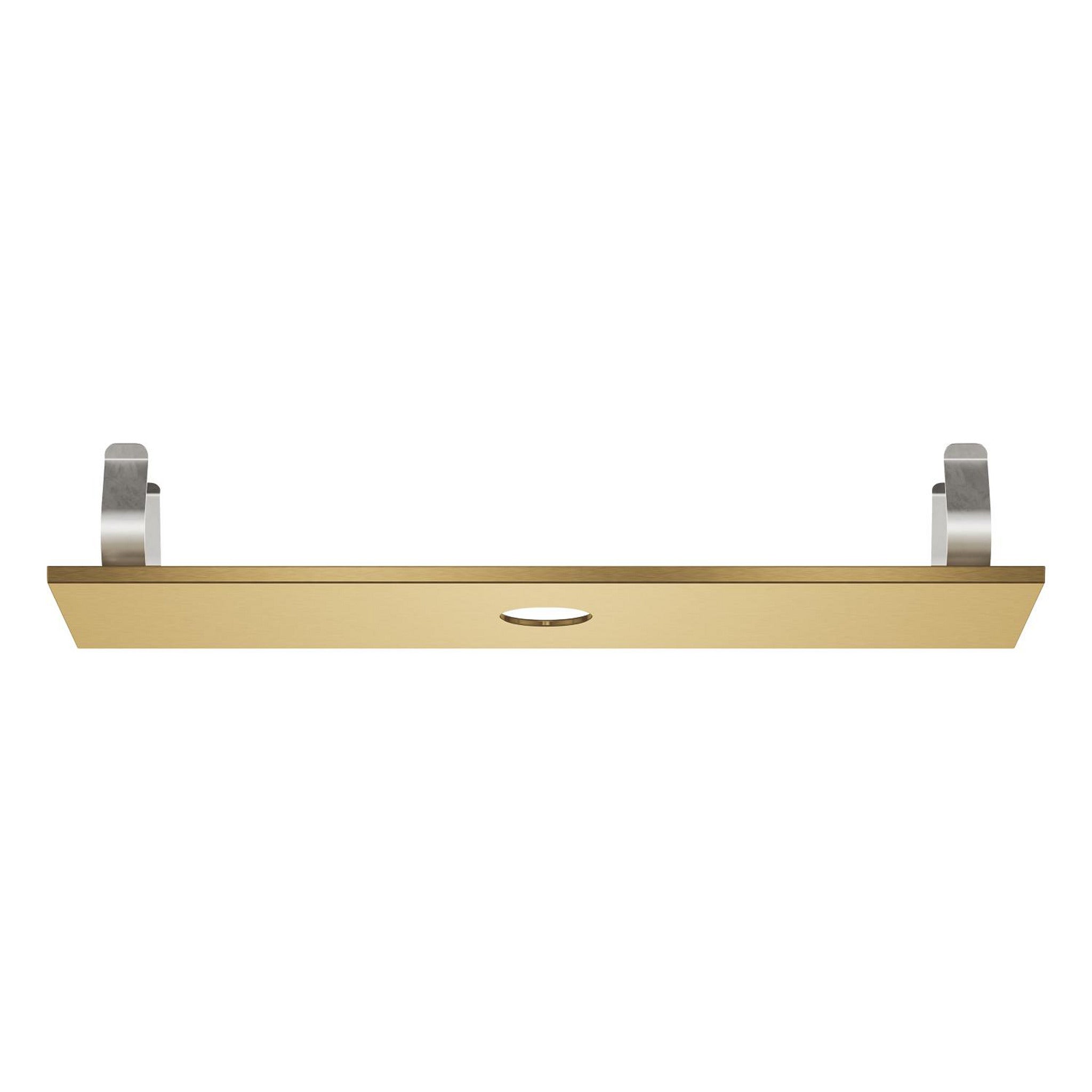 Grohe Rainshower Aqua Tiles Ankastre Tepe Duşu Kapağı, Tek Delikli, Fırçalı Altın - Ürün Görseli