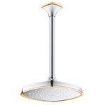 Grohe Grandera 210 Tepe Duşu 1 Akışlı, 22x22 cm, Krom-Altın - Ürün Görseli