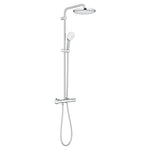 Grohe Tempesta System 250 Duvara Monte Termostatik Bataryalı Duş Kolonu, Krom-Beyaz - Ürün Görseli