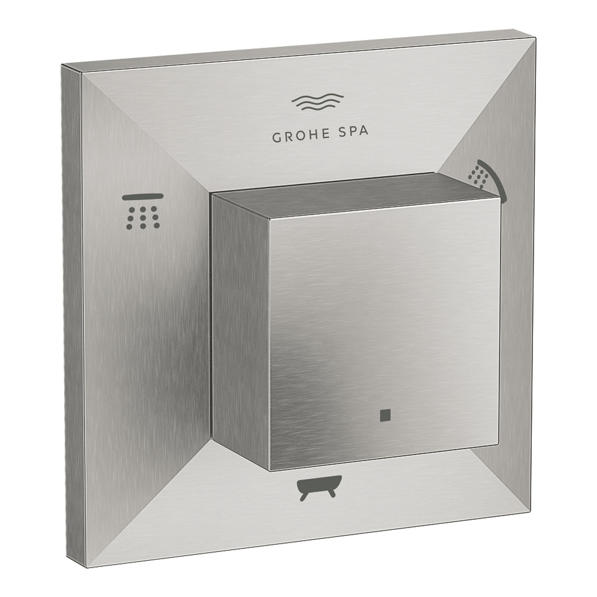 Grohe Allure Brilliant 5 Yollu Yön Değiştirici (Sıva Üstü Grubu), Paslanmaz Çelik - Ürün Görseli